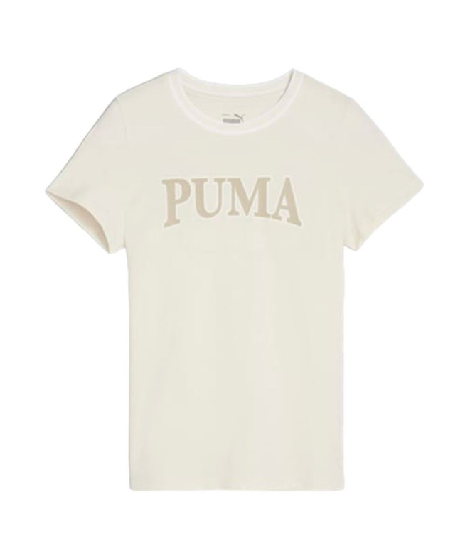 Camiseta Puma Squad Blanco Infantil