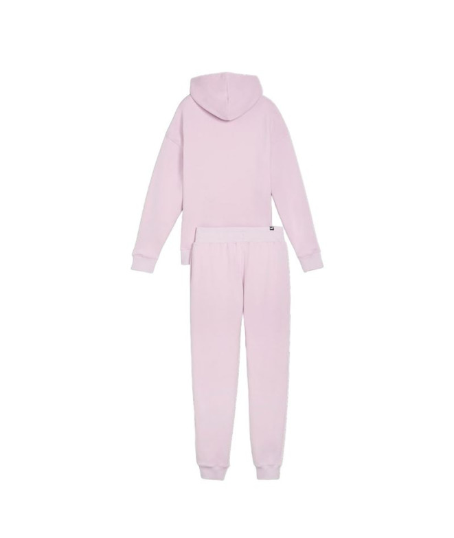 Fato de treino Puma Loungewear Rosa Mulher