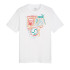 Camiseta Puma Graphics Blanco Hombre