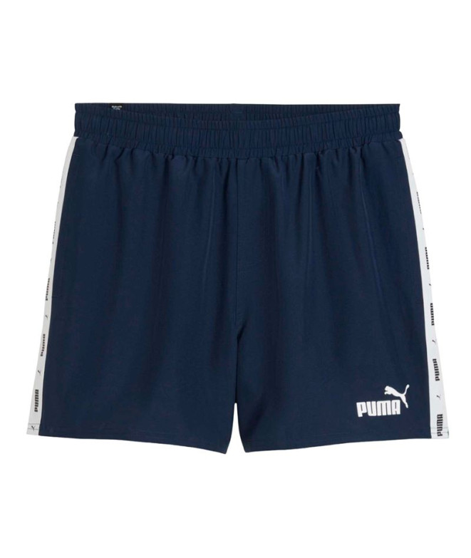 Pantalon Puma Essentials+ Tape Woven Woven Club Navy Homme