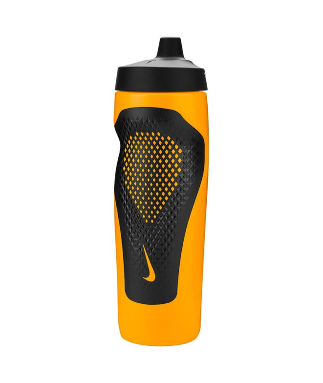 Botella de Fitness Nike Refuel Grip 18 Oz Naranja