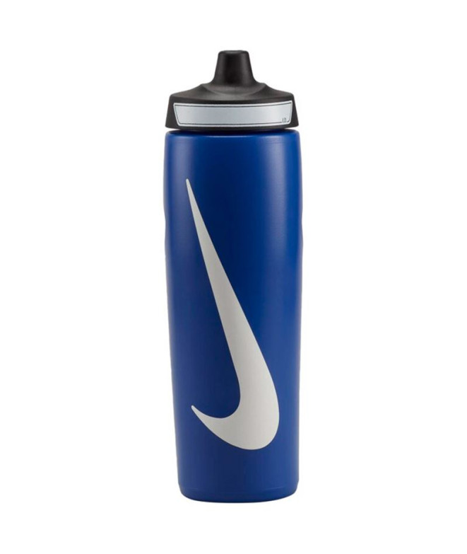 Botella de Fitness Nike Refuel Grip 18 Oz Azul