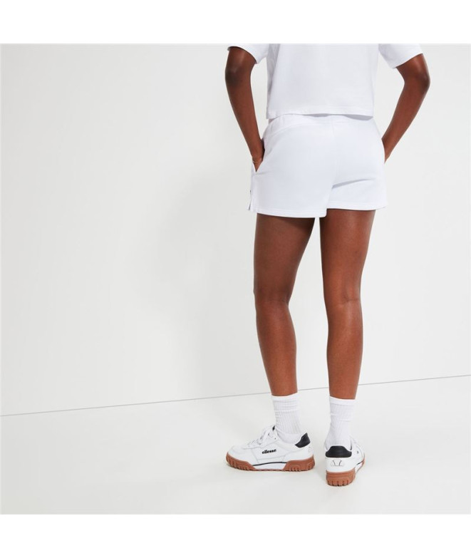 Calça Ellesse Mulher Kyrana Loopback Short Branco