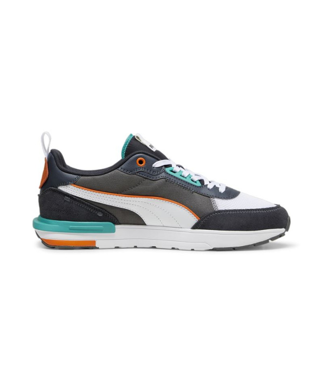 Sapatilhas Puma R22 Branco/Preto Homem