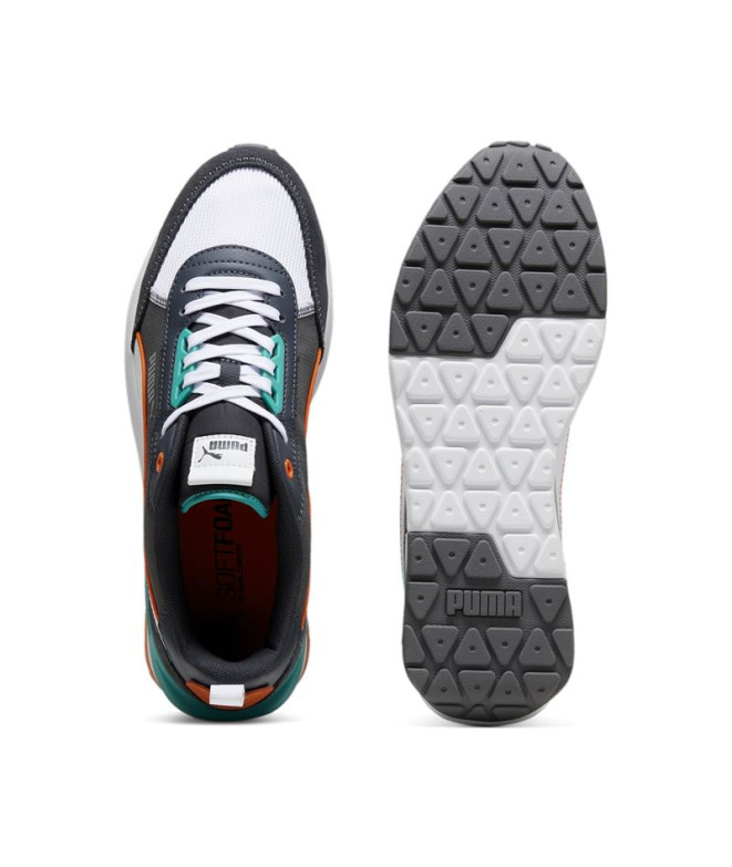 Sapatilhas Puma R22 Branco/Preto Homem