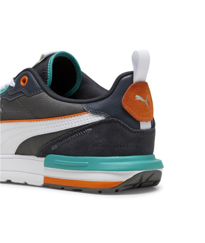 Sapatilhas Puma R22 Branco/Preto Homem