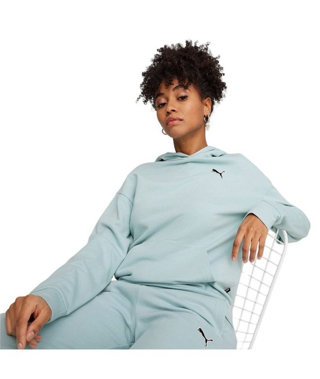 Sweat Puma Better Essentials Turquoise Femme