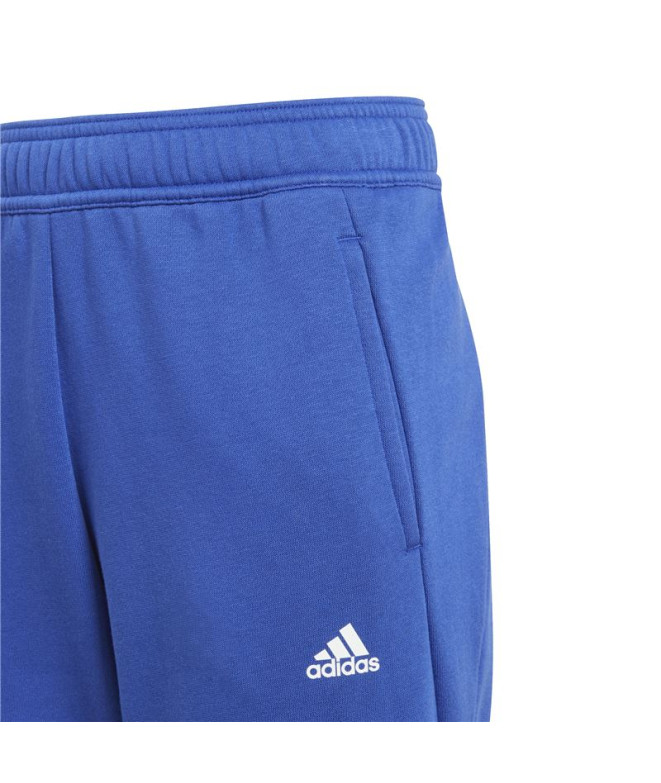 Pantalons adidas 3 bandes Tib Pt Enfant Bleu