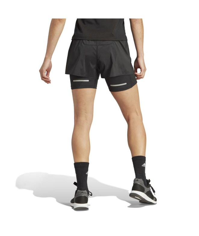 Calça de Running adidas Ulti 2In1 Mulher Preto