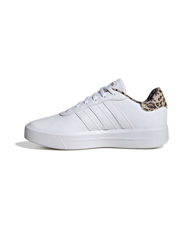 Zapatillas adidas Court Platform Mujer Blanco