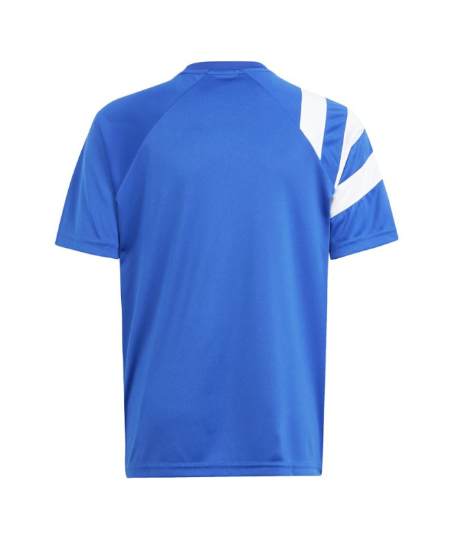 Camiseta de Futebol adidas Fortore23 Infantil Azul