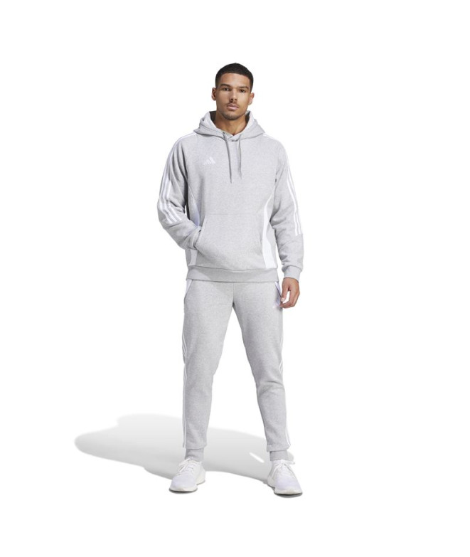 Moletom de Futebol adidas Tiro24 Homem Cinzento