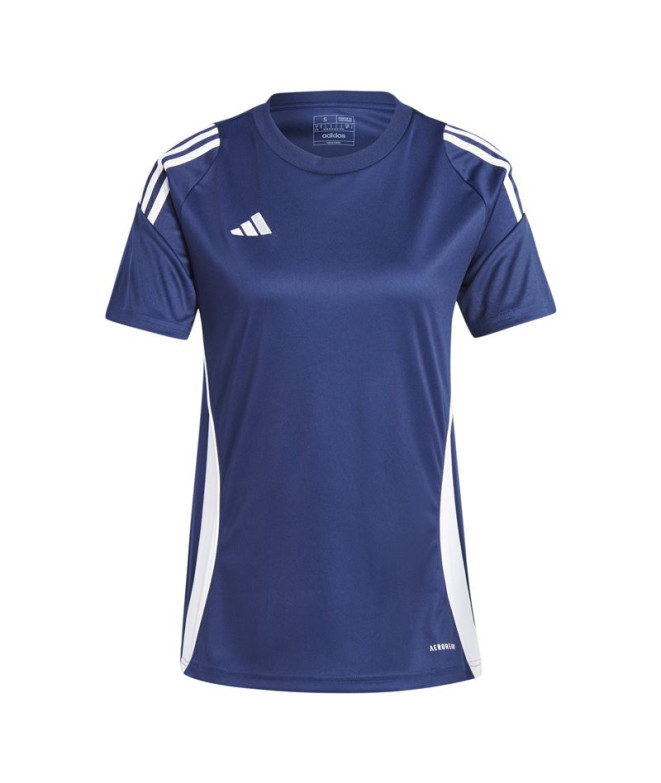 T-shirt de Football adidas Tiro24 Femme Bleu