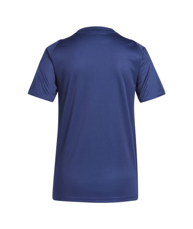 Camiseta de Futebol adidas Tiro24 Mulher Azul