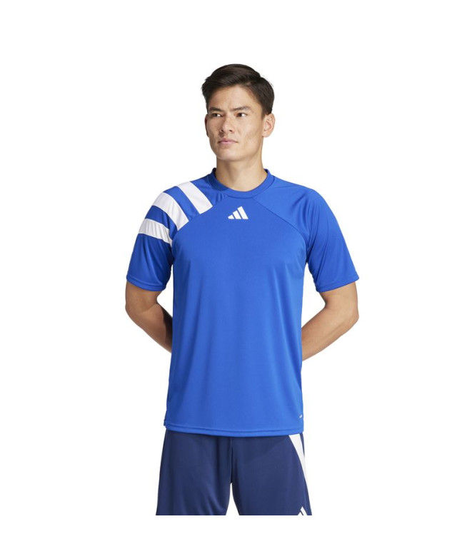 Camiseta de Futebol adidas Fortore23 Homem Azul