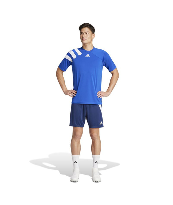 Camiseta de Futebol adidas Fortore23 Homem Azul