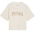 Camiseta Puma Squad Graphic Branco Mulher