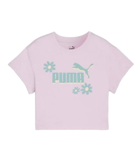 Camiseta Puma GRAPHICS Summer Flow Roxo Infantil Camiseta Puma GRAPHICS Summer Flow Roxo Infantil