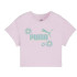 Camiseta Puma GRAPHICS Summer Flow Roxo Infantil