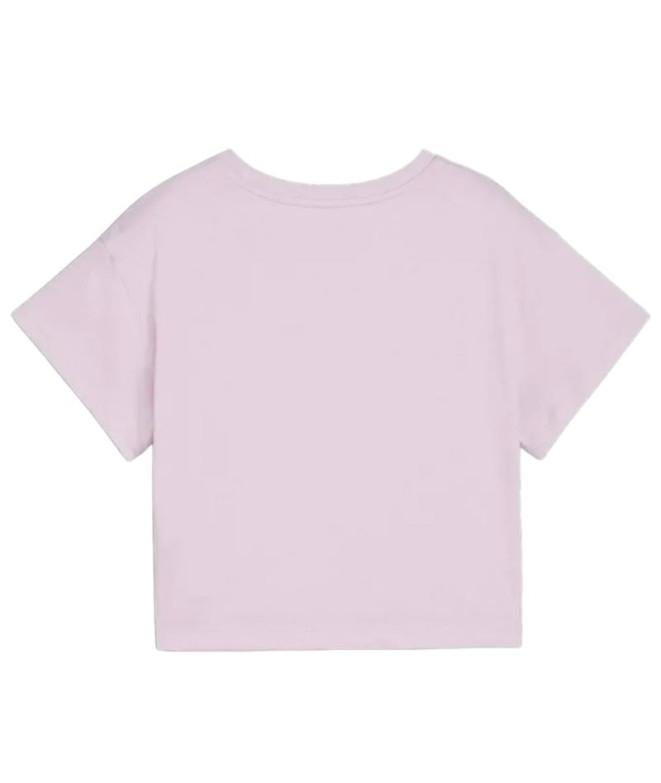 Camiseta Puma GRAPHICS Summer Flow Roxo Infantil