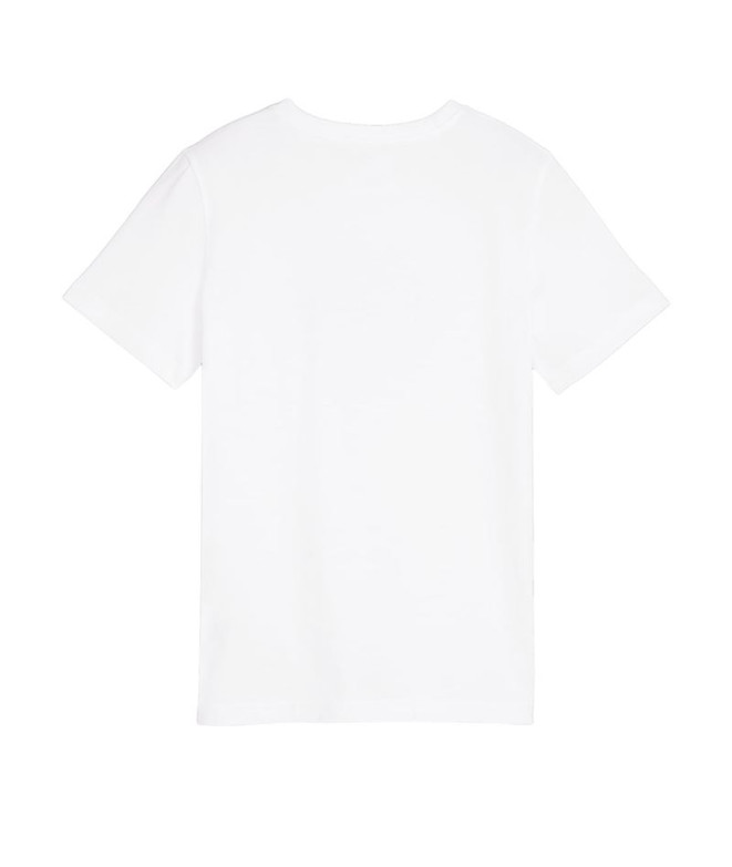 T-shirt Puma GRAPHICS Année du blanc Enfant