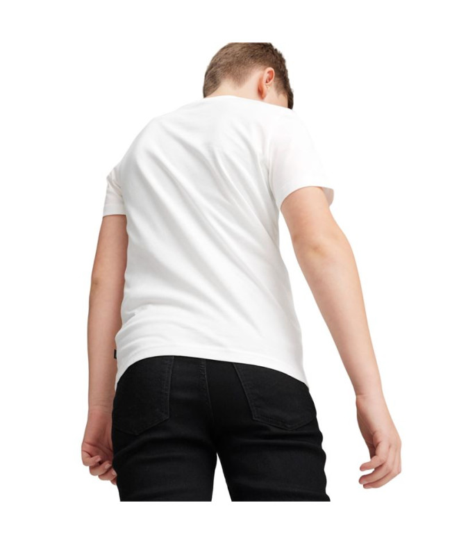 T-shirt Puma GRAPHICS Année du blanc Enfant