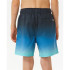 Fato de banho de Praia e piscina Rip Curl Fade Volley Menino Marinha