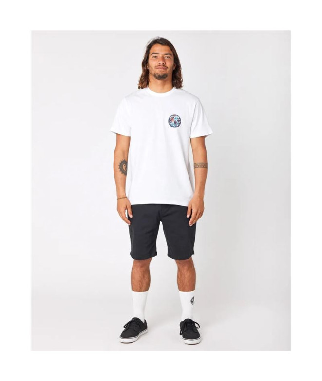 T-shirt Rip Curl Passage Homme Blanc
