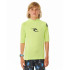 Collants de Surfar Rip Curl Marca Wave Upf S/S- Menino Amarelo