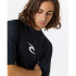 Lycra de Surfar Rip Curl Waves pf Homem Preto