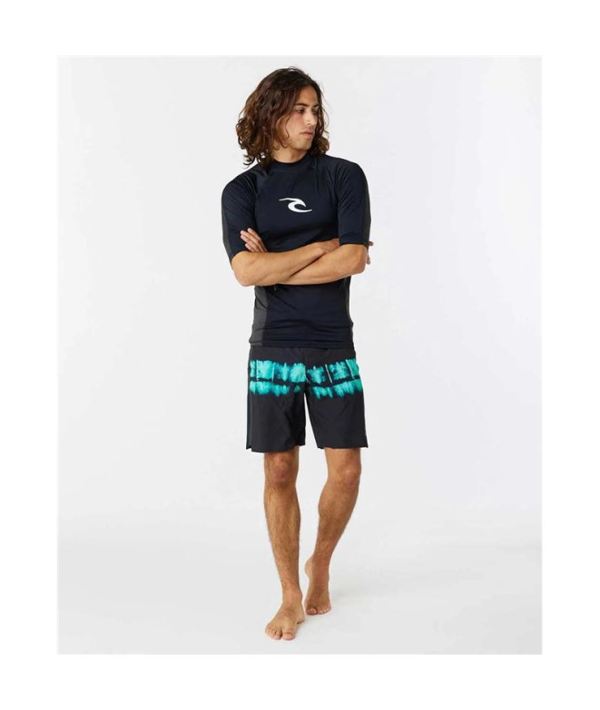 Lycra de Surfar Rip Curl Waves pf Homem Preto
