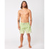 Maillot de bain de Plage et piscine Rip Curl Alcion Volley Homme Jaune vert