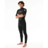 Neoprene de Surfar Rip Curl Omega 22Es Bz Ss/L Steamer Homem Preto