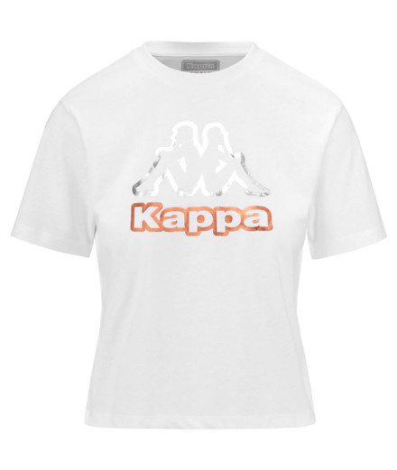 T-shirt Kappa Falella Femme Blanc T-shirt Kappa Falella Femme Blanc