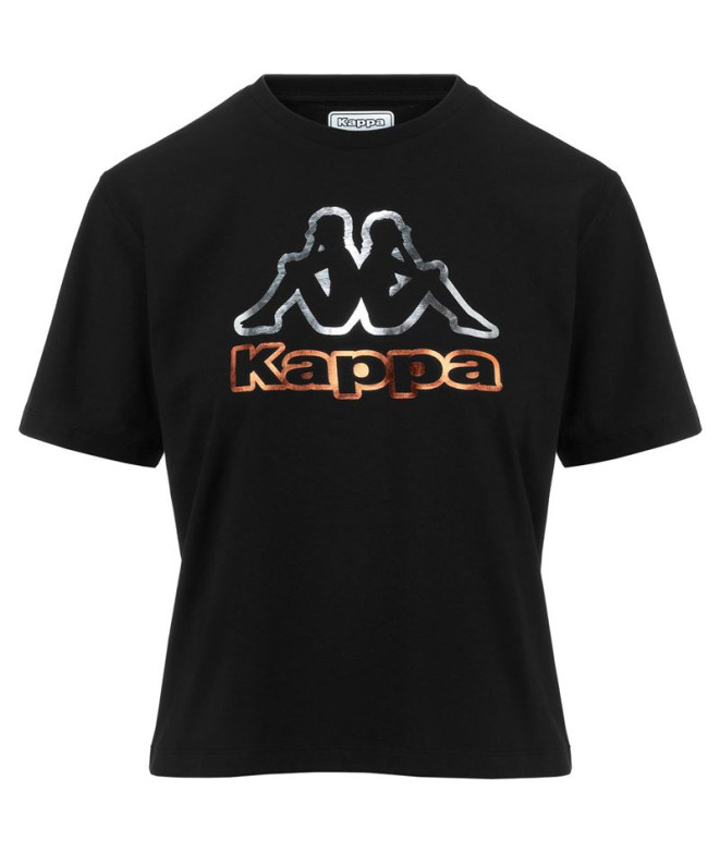 Camiseta de fitness Kappa Falella Preto