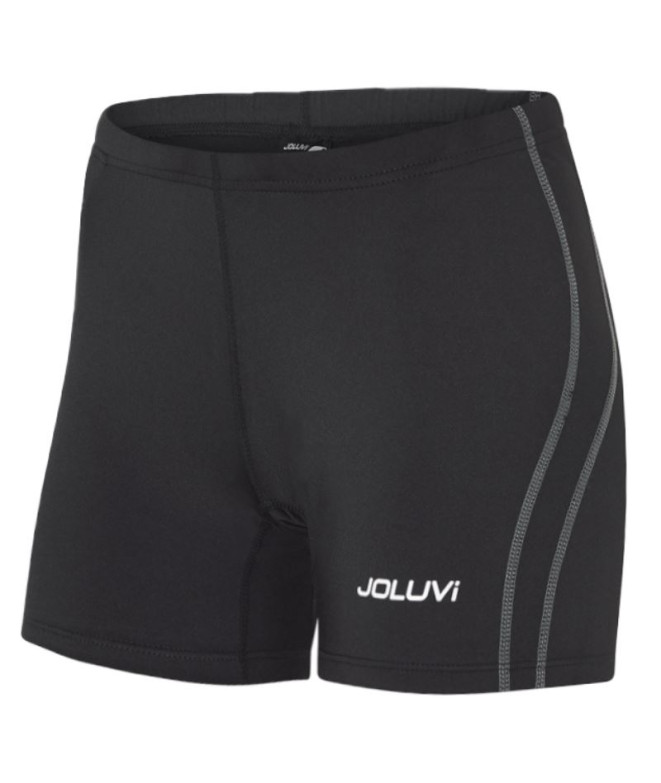 Pantalones de running Joluvi Fit-Lyc Mujer Negro