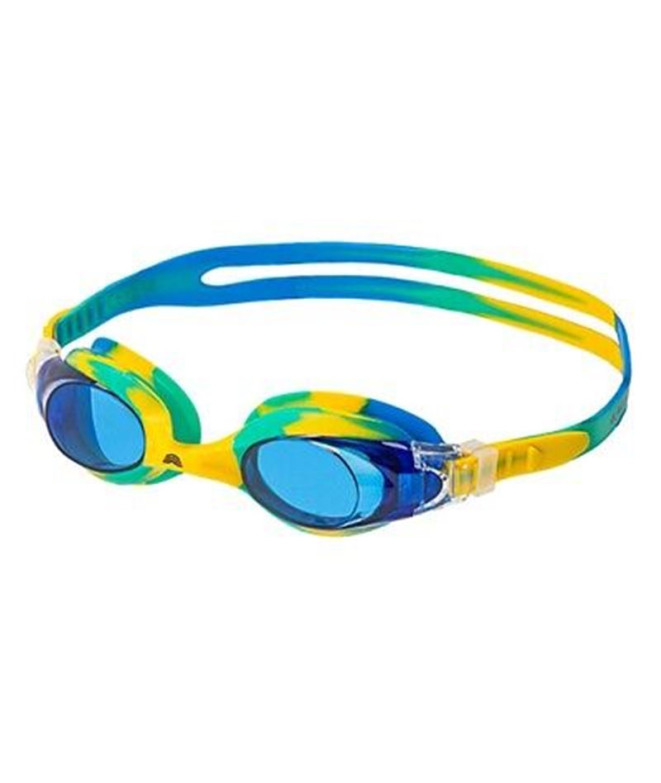 Lunettes de Natation Aquarapid Occhialino Mako Royal/jaune