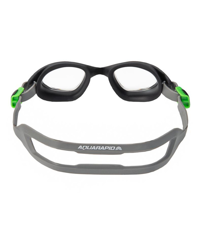 Swimming Goggles Aquarapid Occhialino L2 Black One size