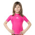 Camiseta de Natação Aquarapid Uv Pink Infantil