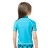 Camiseta de Natação Aquarapid Uv Turquoise Infantil