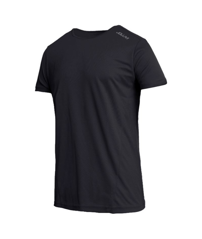 Camiseta de fitness Joluvi Runplex Homem Preto