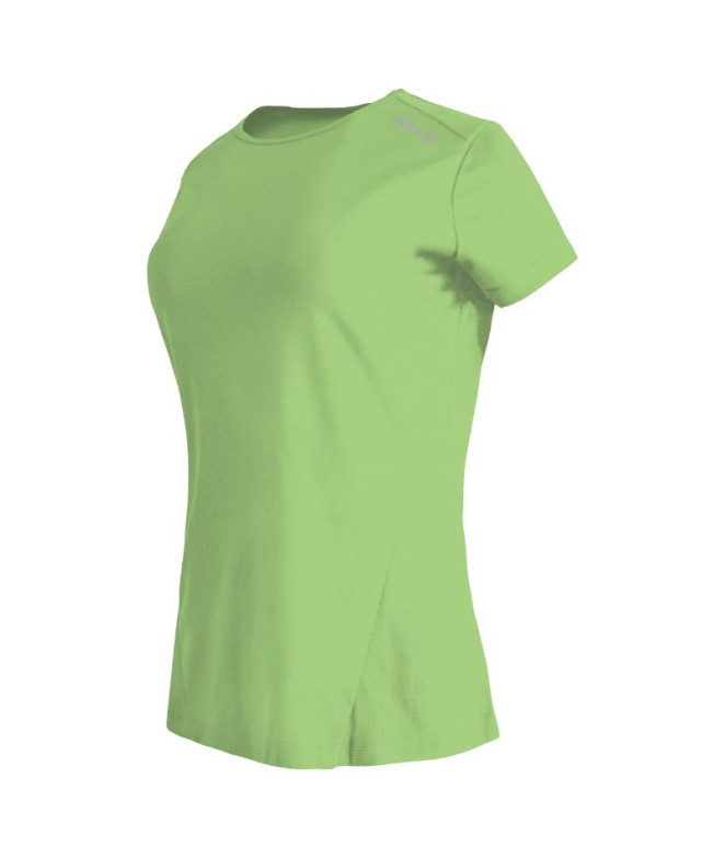 Camiseta de fitness Joluvi Runplex Mulher Verde