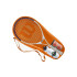 Raquete Tênis Wilson Kit Infantil de Roland Garros Elite Branco/Azul