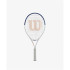Raquete Tênis Wilson Kit Infantil de Roland Garros Elite Branco/Azul