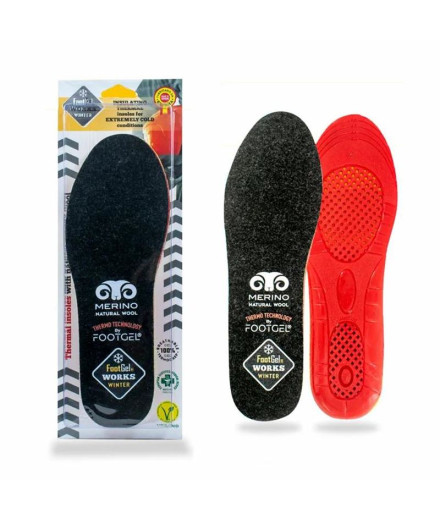 Palmilhas de inverno Footgel Works