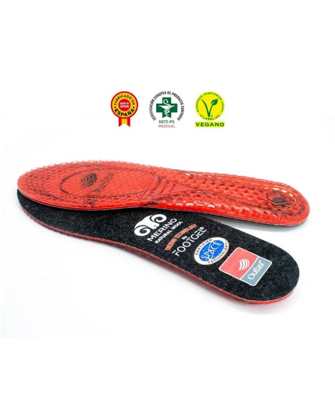 Palmilhas de Esqui Footgel Ski Extreme Cold...