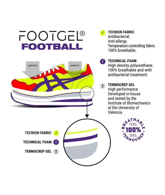 Football Semelles Footgel Football Eucalyptus