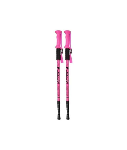 Bastón de trekking Joluvi Active (PAR) Rosa