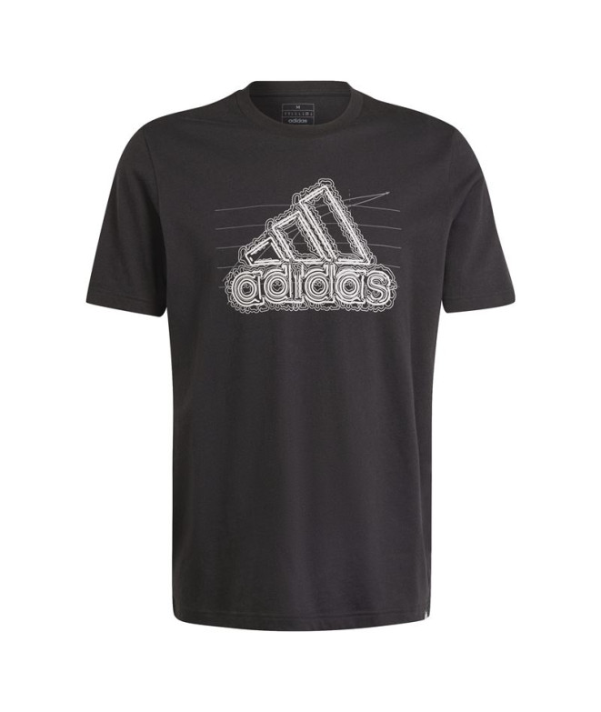 T-shirt adidas Croissance Bos Homme Noir