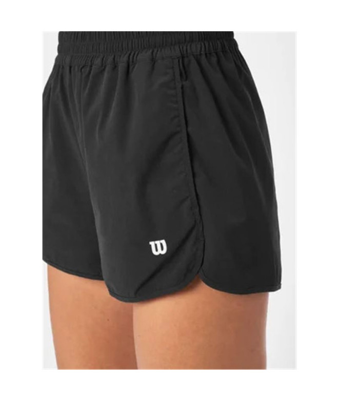 Pantalón de Pádel Wilson Team Short Negro Mujer